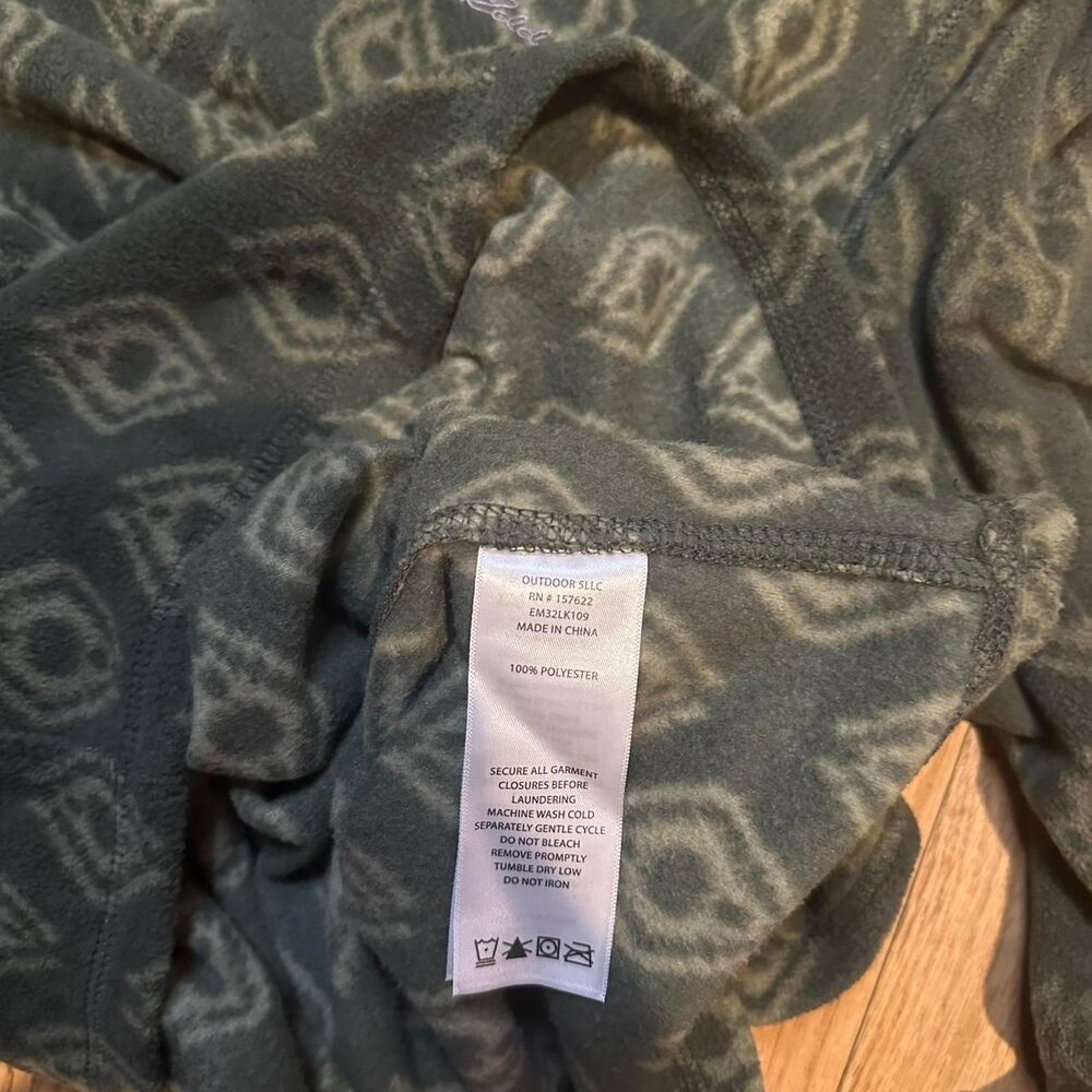 Eddie-bauer Men's Green and Khaki Jumper - Picture 5 of 5